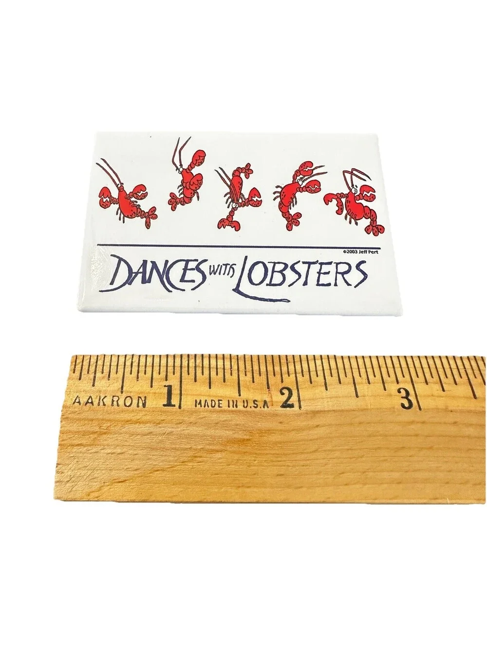 Dances With Lobsters Souvenir Fridge Magnet VGC